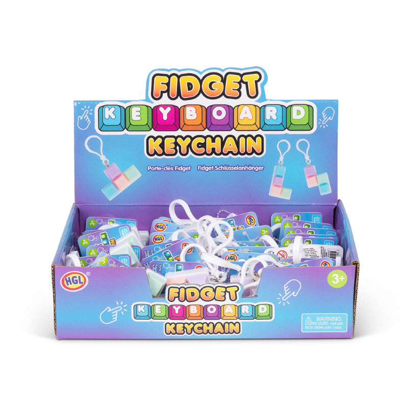 Fidget Keyboard Keychain