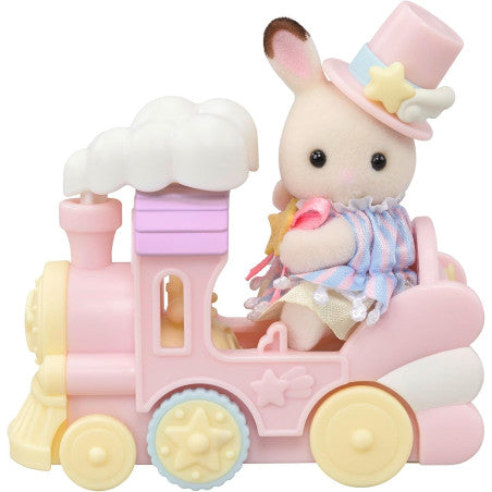Sylvanian Families Amusement Park Ride Set - Plane & Train