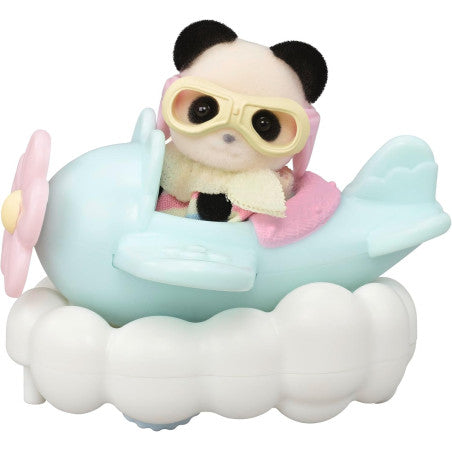 Sylvanian Families Amusement Park Ride Set - Plane & Train