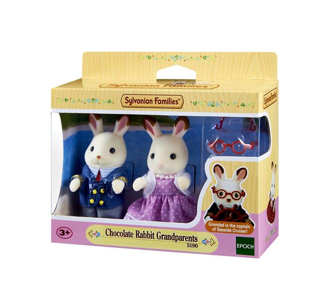 Sylvanian Families Chocolate Rabbit Grandparents