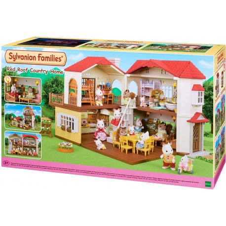 Sylvanian Families Red Roof Country Home - Secret Attic Playroom