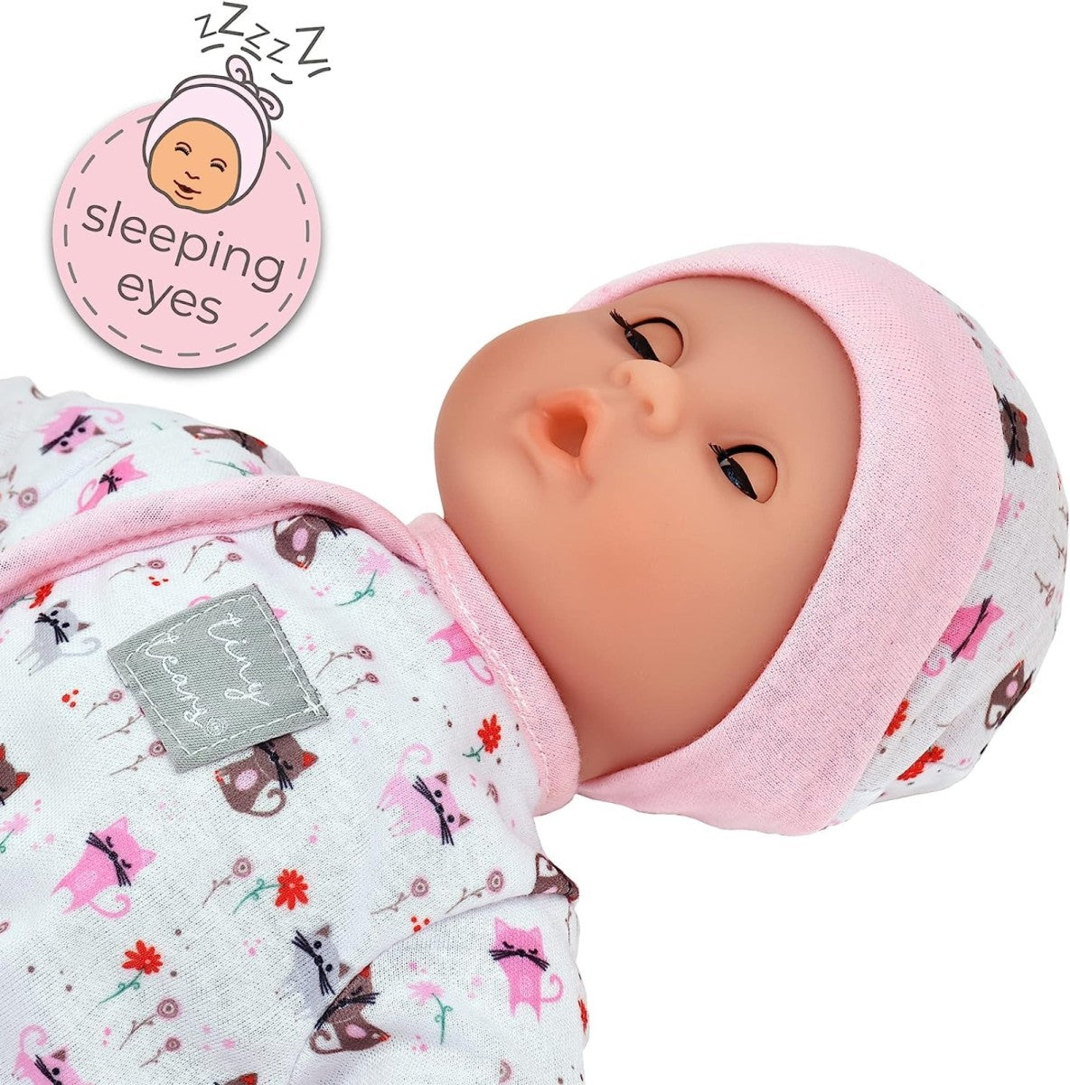 12" Teeny Baby Soft Bodied Doll
