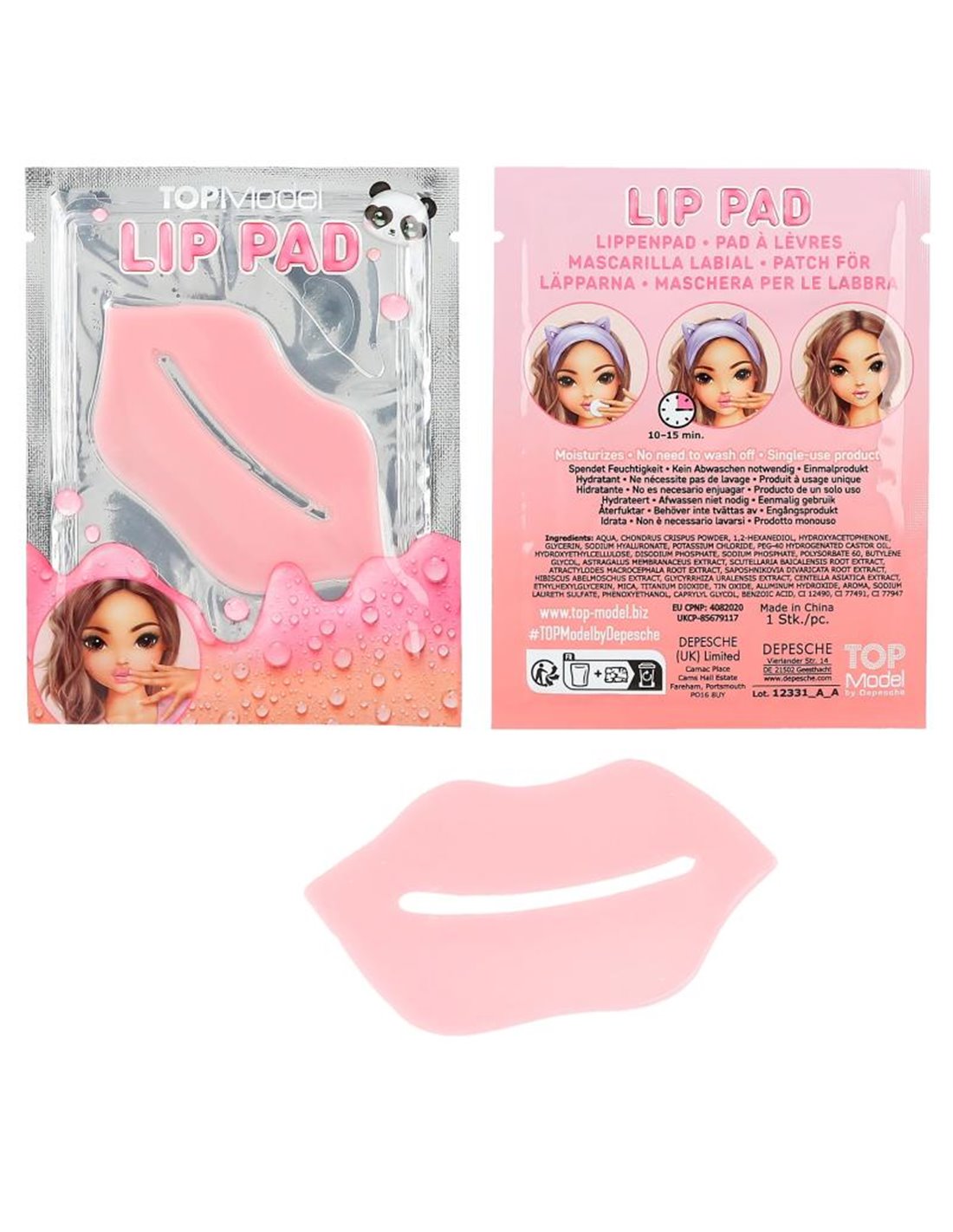 TOPModel Lip Pad BEAUTY and ME Asst