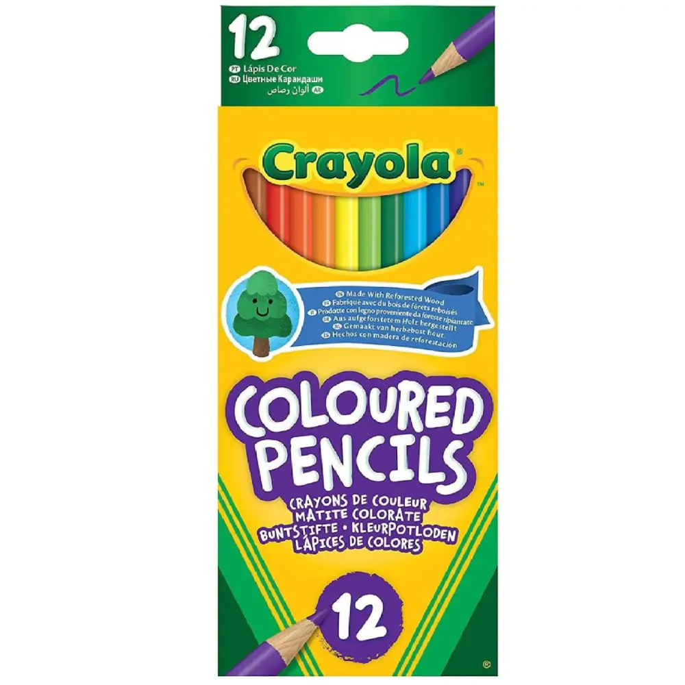 Crayola 12 Coloured Pencils