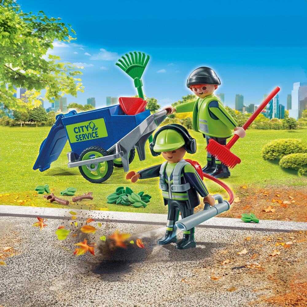 PLAYMOBIL 71434 Street Cleaning Team