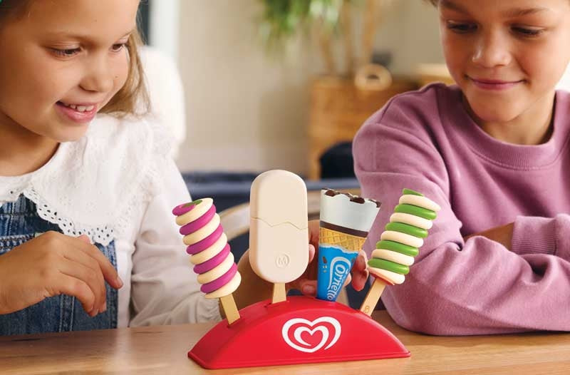 Casdon Toy Play Ice Cream Stand Role Play Set