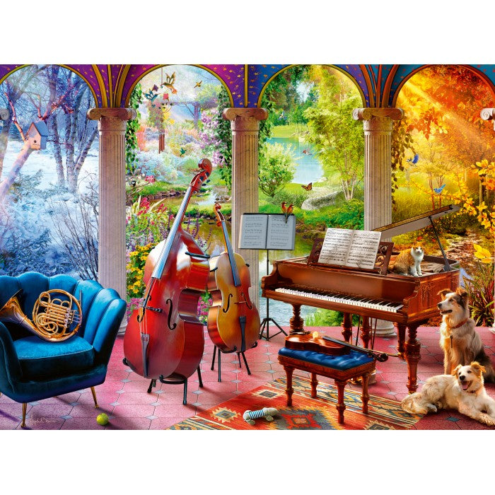 Four Seasons in Music 100pc XL puzzle