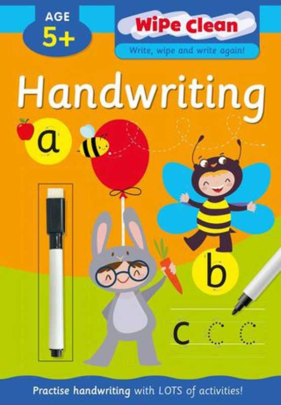 Wipe Clean Book Handwriting
