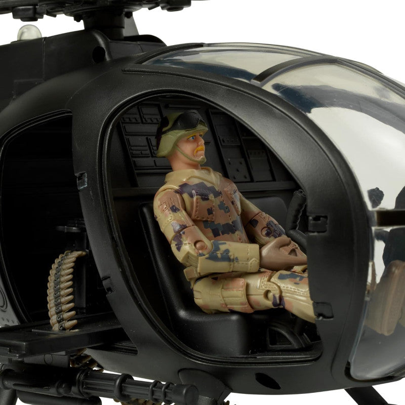 World Peace Keepers Combat Helicopter & Figures