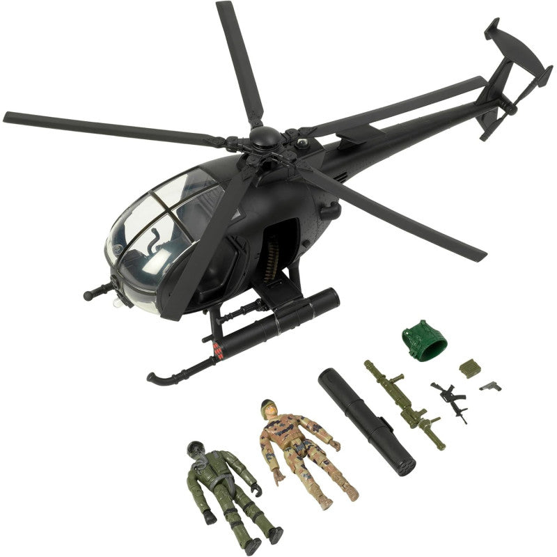 World Peace Keepers Combat Helicopter & Figures