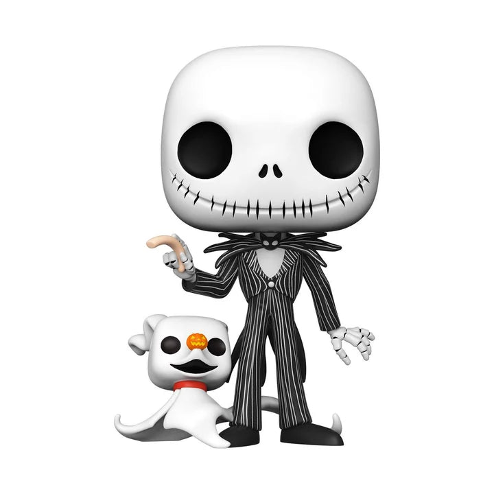 Funko Pop! Disney The Nightmare Before Christmas Jack Skellington with Zero Vinyl Figure