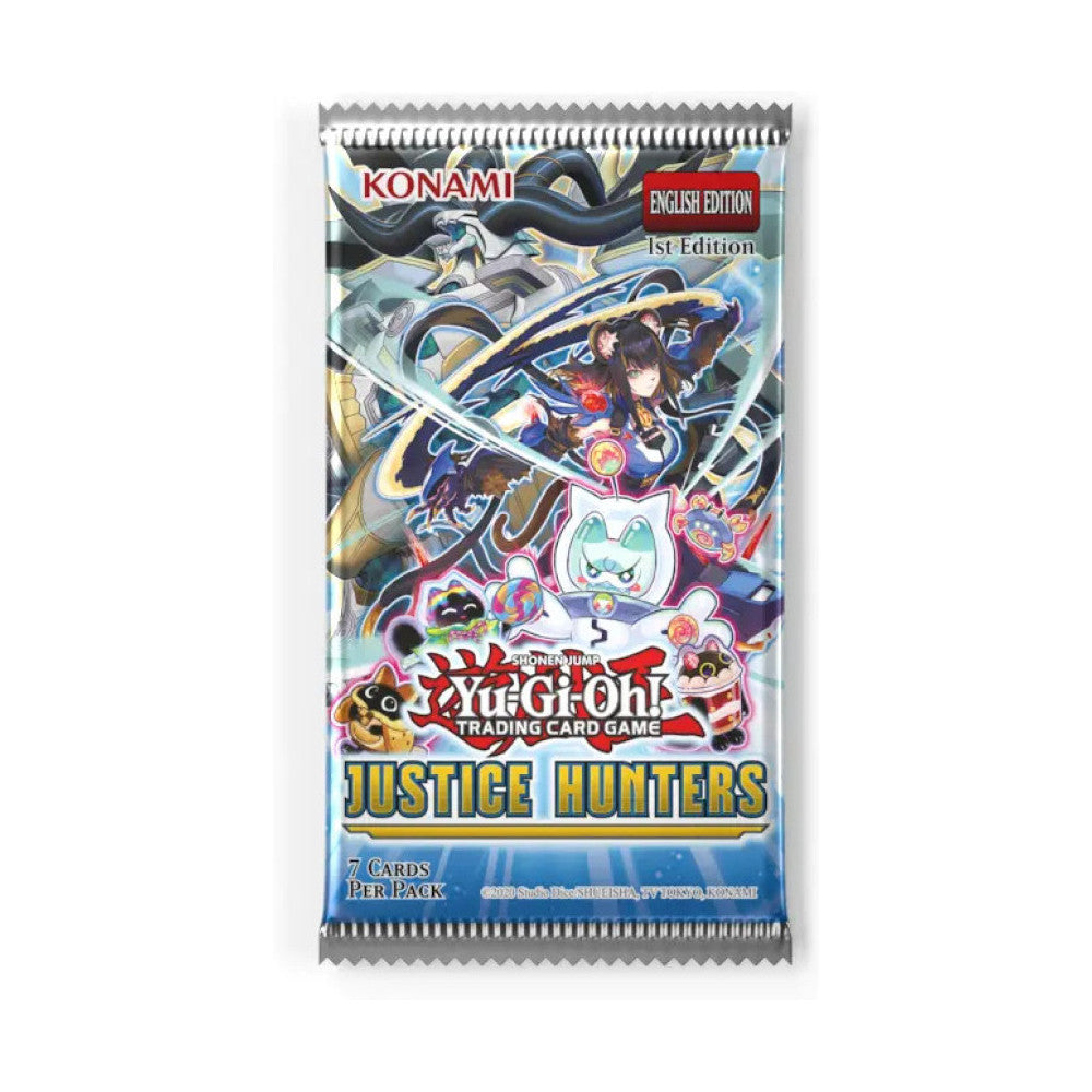 Yu-Gi-Oh Justice Hunters Booster Pack