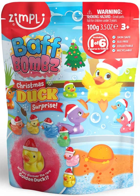 Baff Bombz Christmas Ducks Surprise