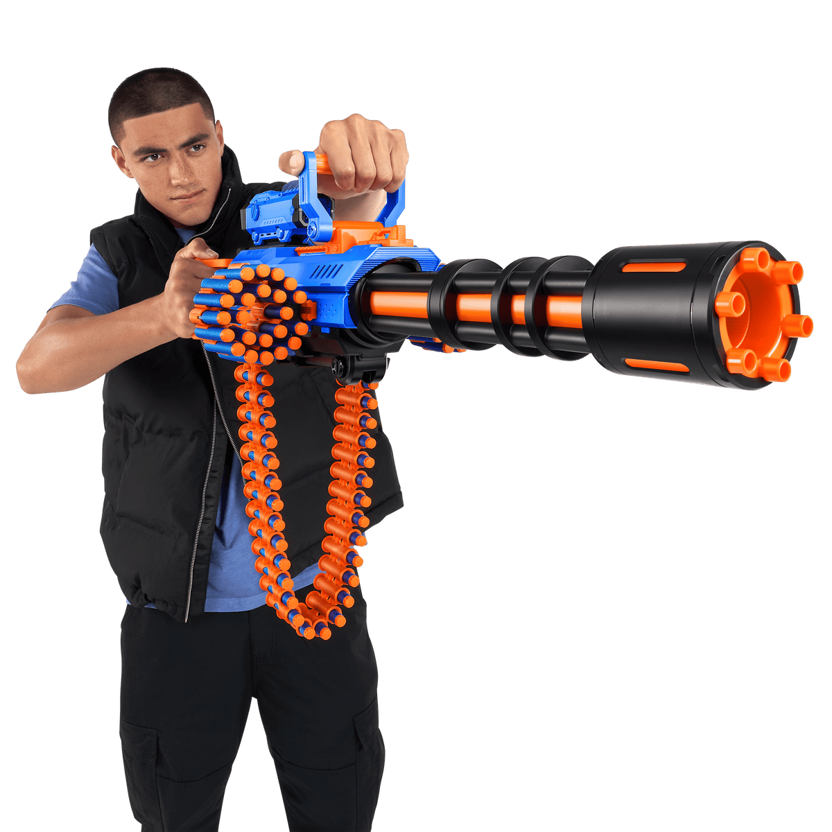 Xshot Insanity-Motorized Rage Fire Gatlin Gun With Tripod