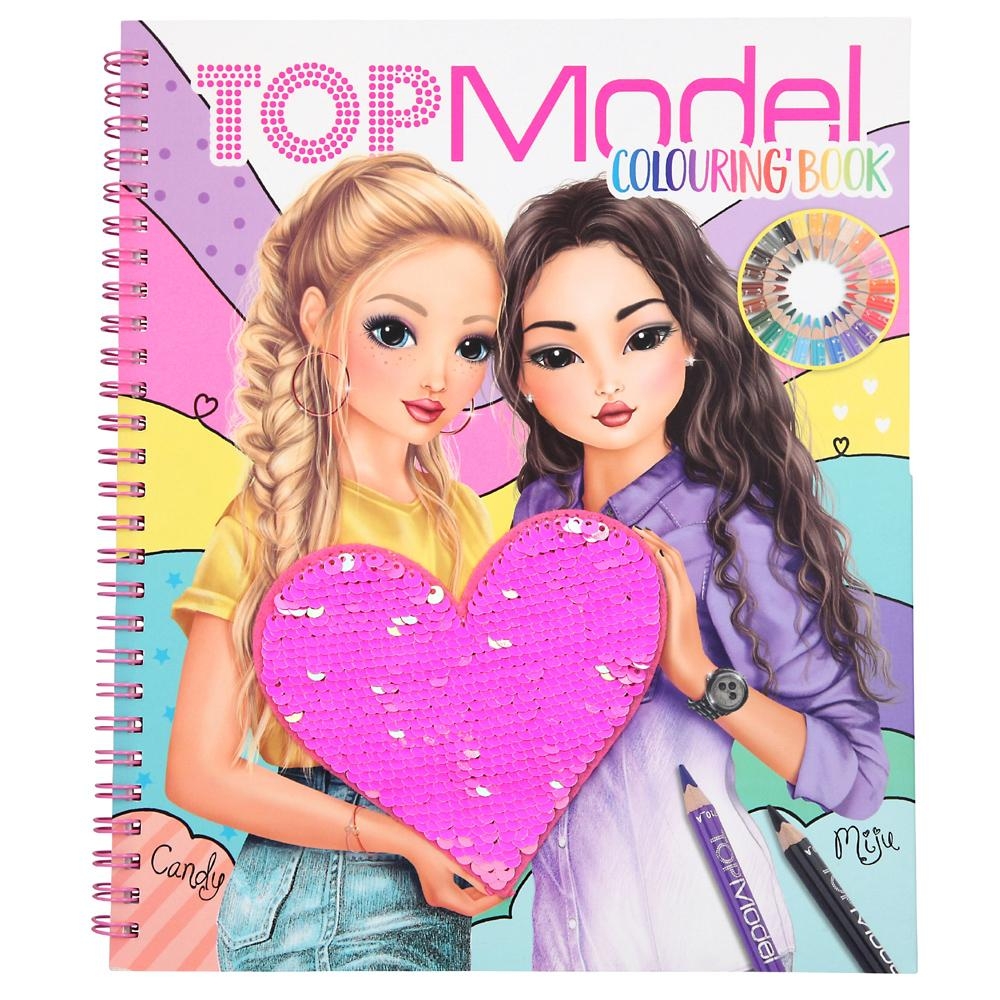 Top Model Colouring Book - Moons Toy Store