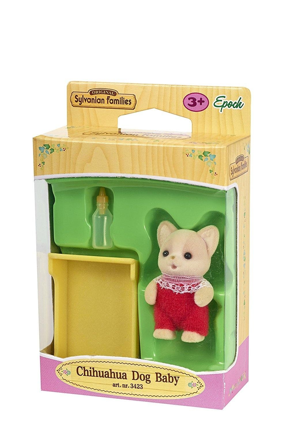 Chihuahua Dog Baby Dolls and Accessories Sylvanian Families