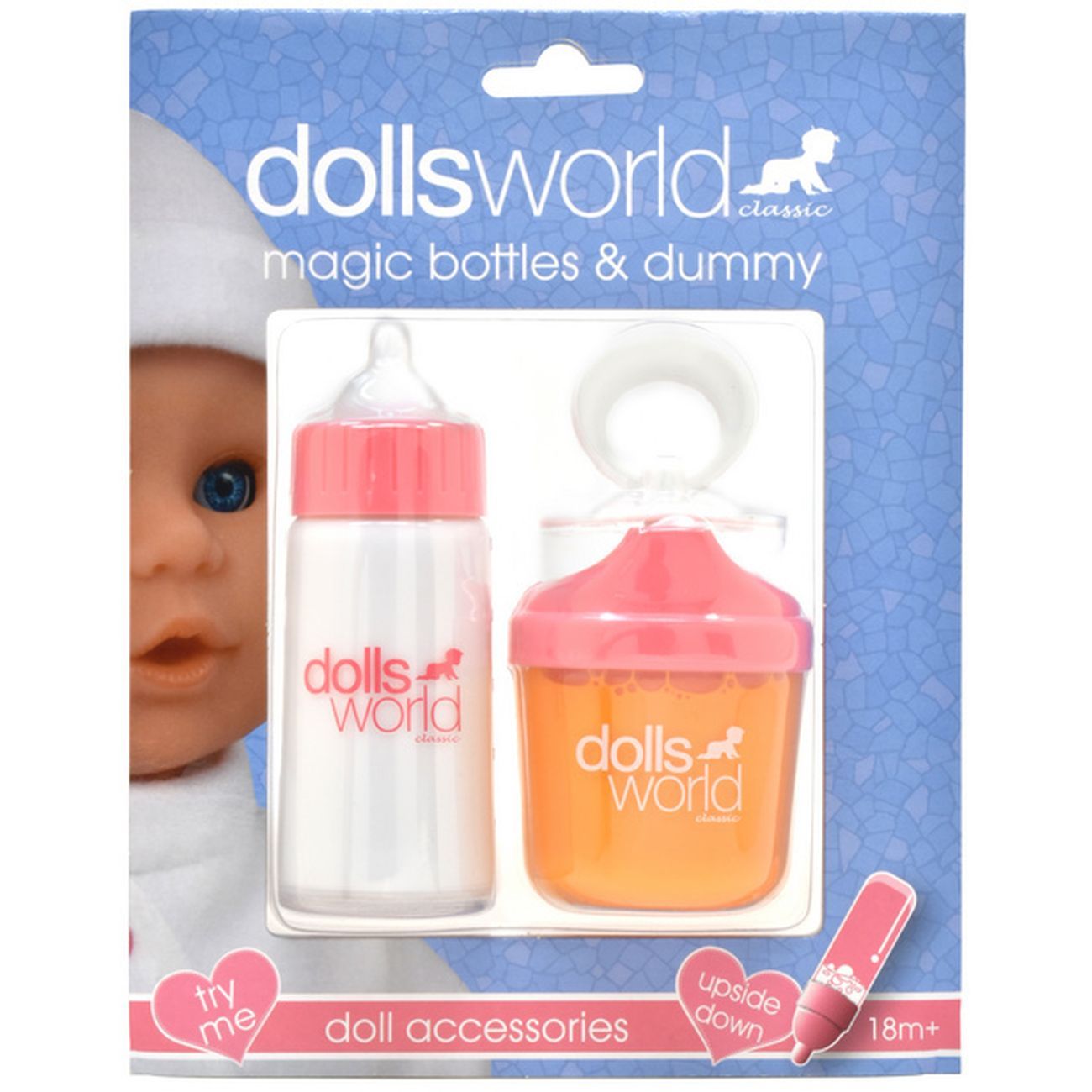 Dolls World factice Magic Milk Bottle Juice Bunsen verres doll Accessory 
