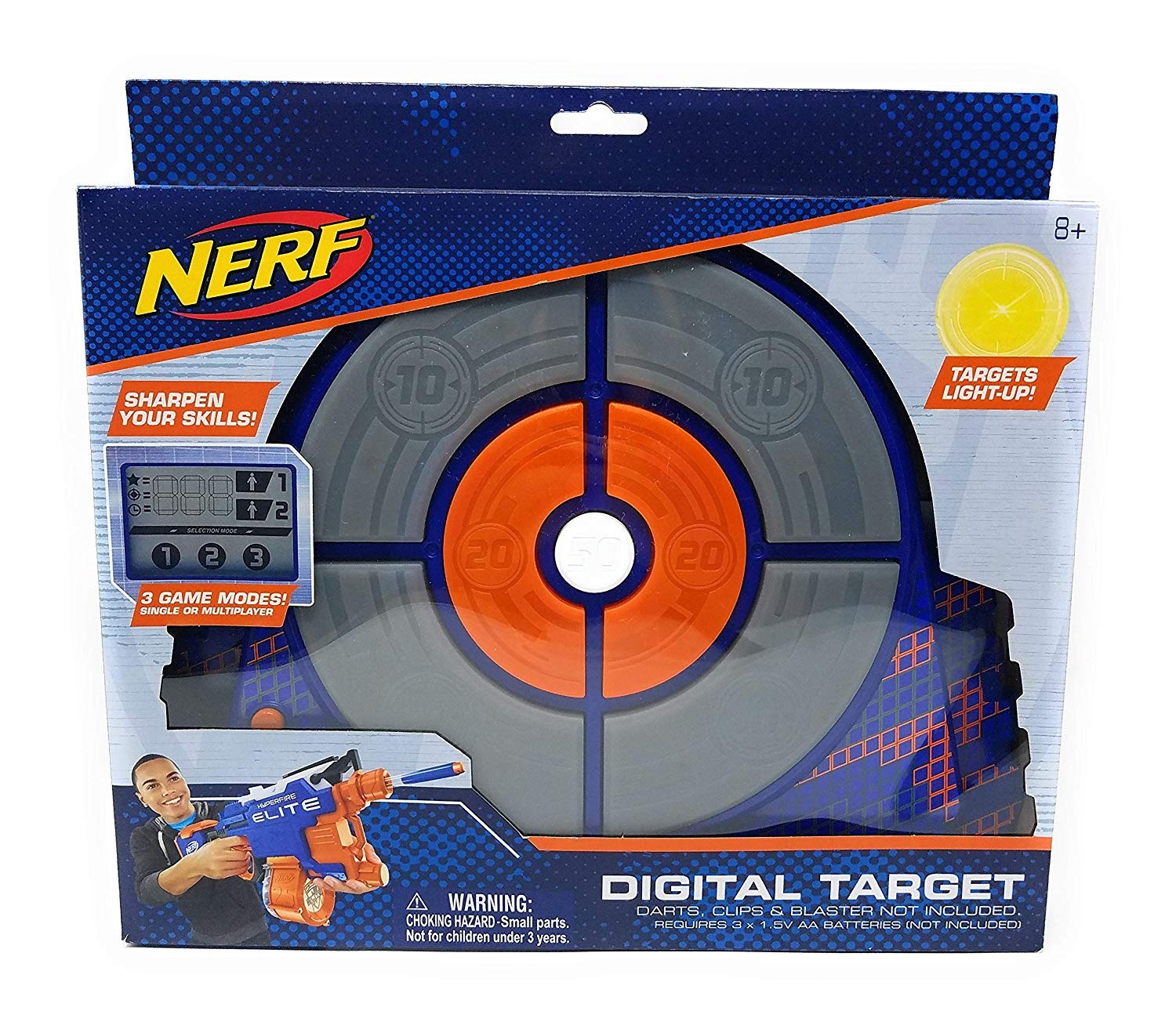 Nerf Elite And Digital Target - Moons Toy Store